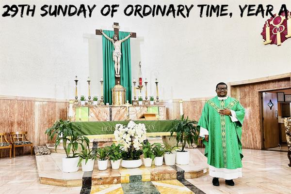 29th Sunday of Ordinary Time, Year 