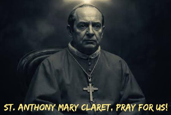October 24th – St. Anthony Mary Claret