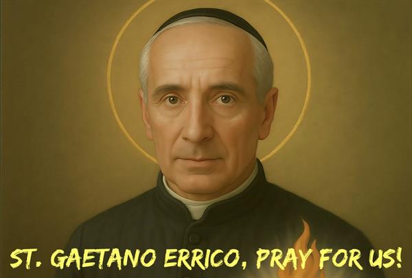 October 29th – St. Gaetano Errico