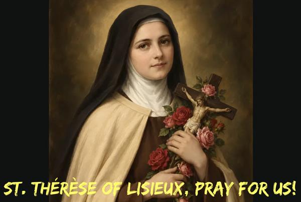 1st October – St. Thérèse of Lisieux