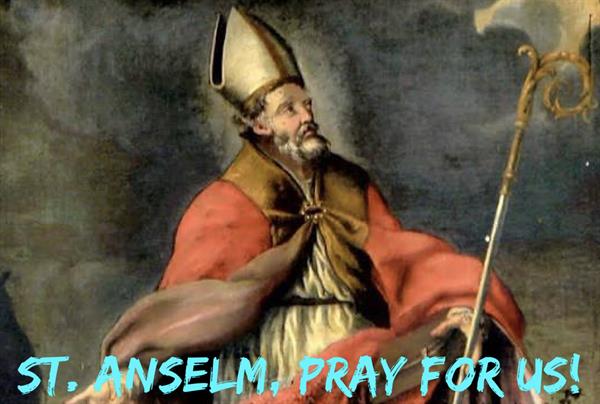 21st April - St. Anselm 