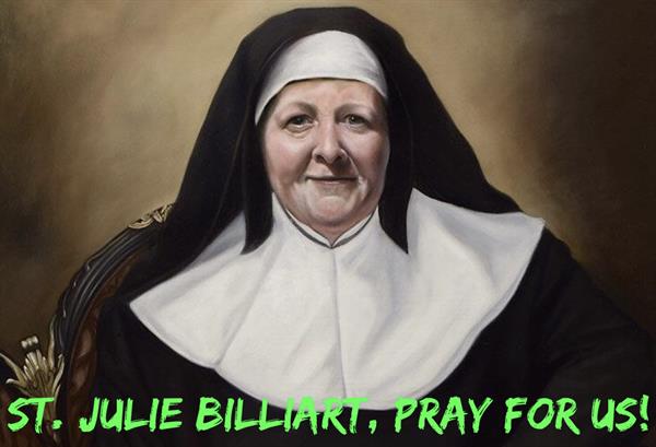 8th April - St. Julie Billiart