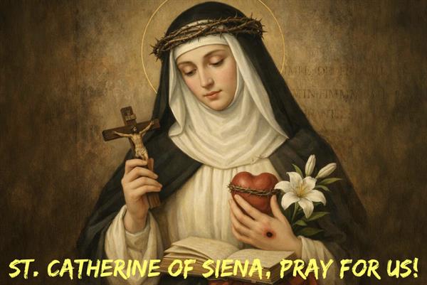 29th April - St. Catherine of Siena