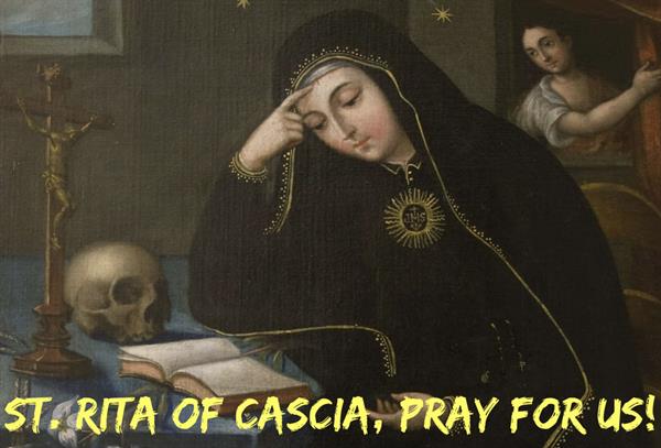 22nd May – St. Rita of Cascia