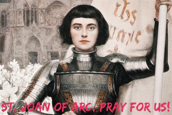 30th May - St. Joan of Arc