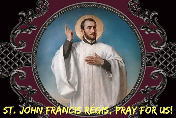 16th June – St. John Francis Régis