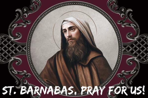 11th June – St. Barnabas
