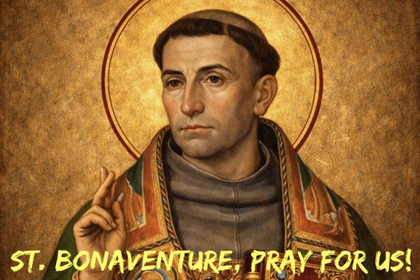 15th July – St. Bonaventure