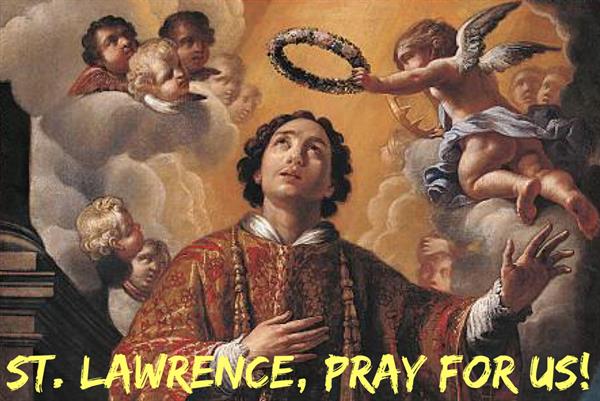 10th August – St. Lawrence 
