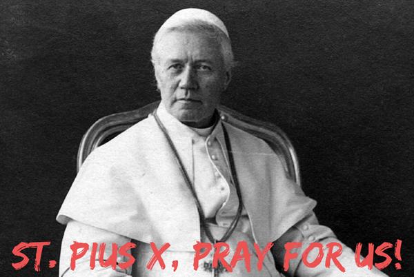 21st August - St. Pius X