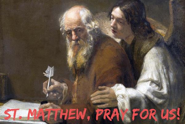 21st September – St. Matthew 